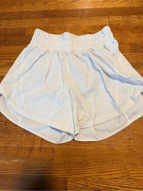 lululemon athletica off white shorts